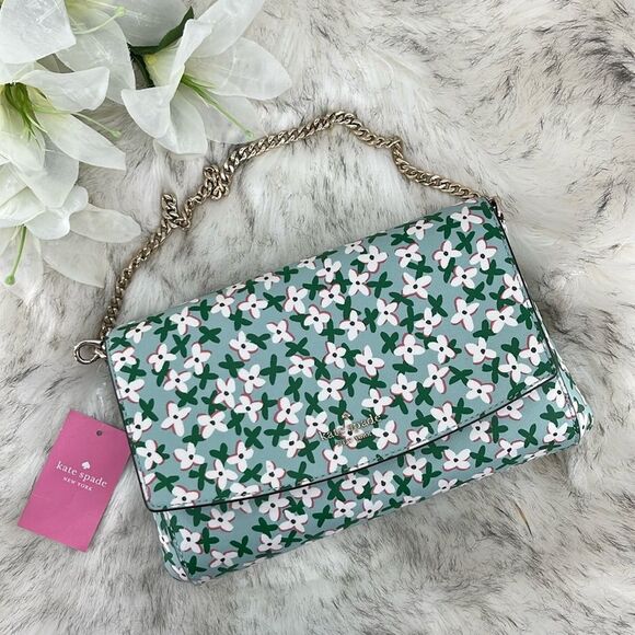 Kate Spade Laurel Way Greer Floral Crossbody Bag Purse - Picture 1 of 11